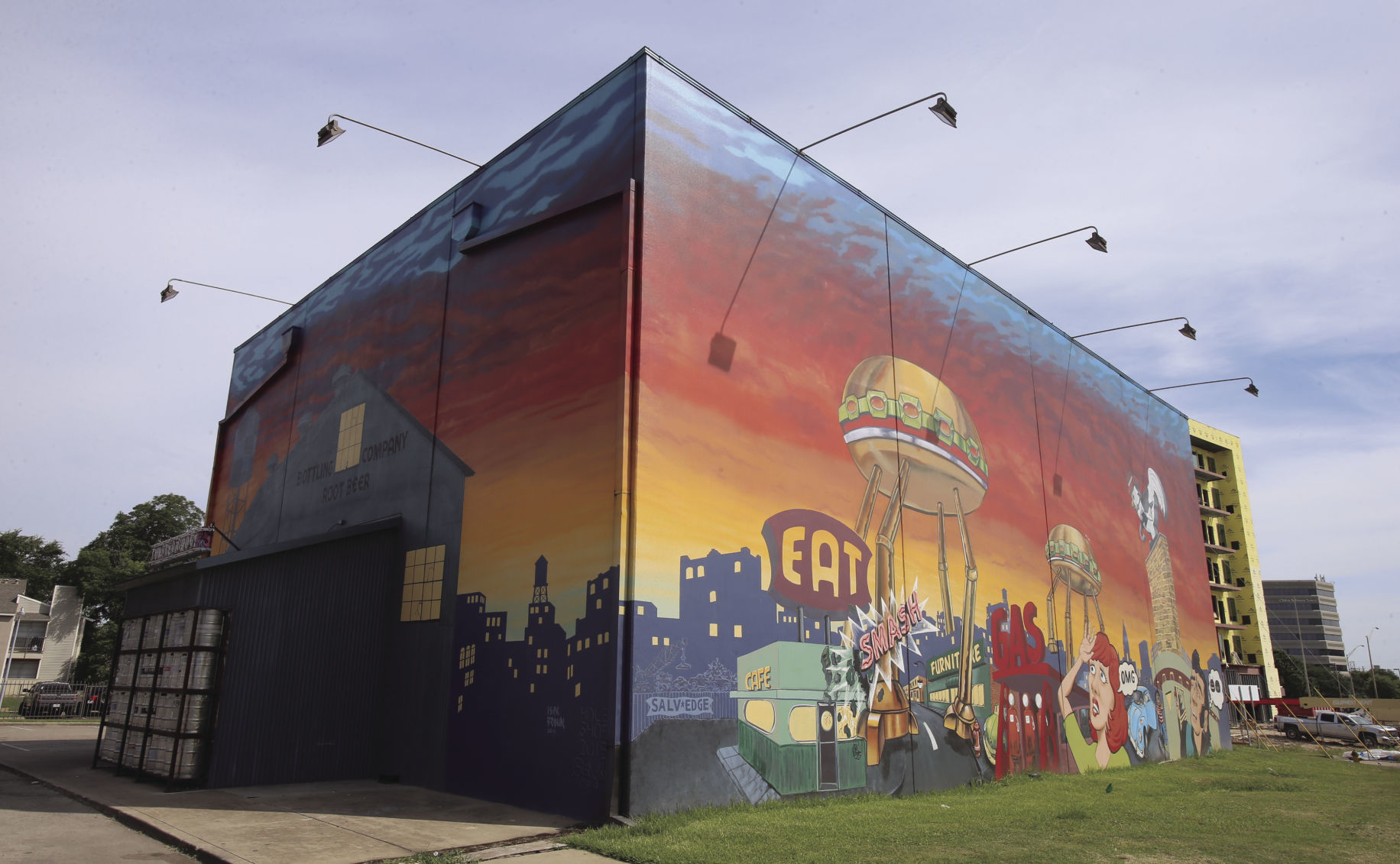 Twisted Root mural